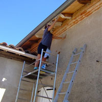 Des travaux de peinture
