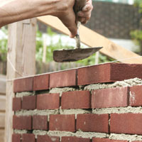 Des travaux de maçonnerie