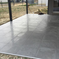 La pose de carrelage extérieur